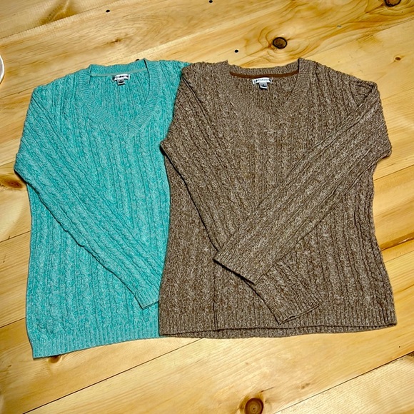 croft & barrow Sweaters - Croft & barrow knitted sweater bundle